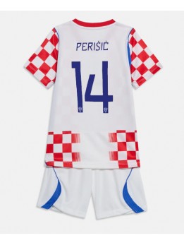 Billige Kroatia Ivan Perisic #14 Hjemmedraktsett Barn VM 2026 Kortermet (+ Korte bukser)